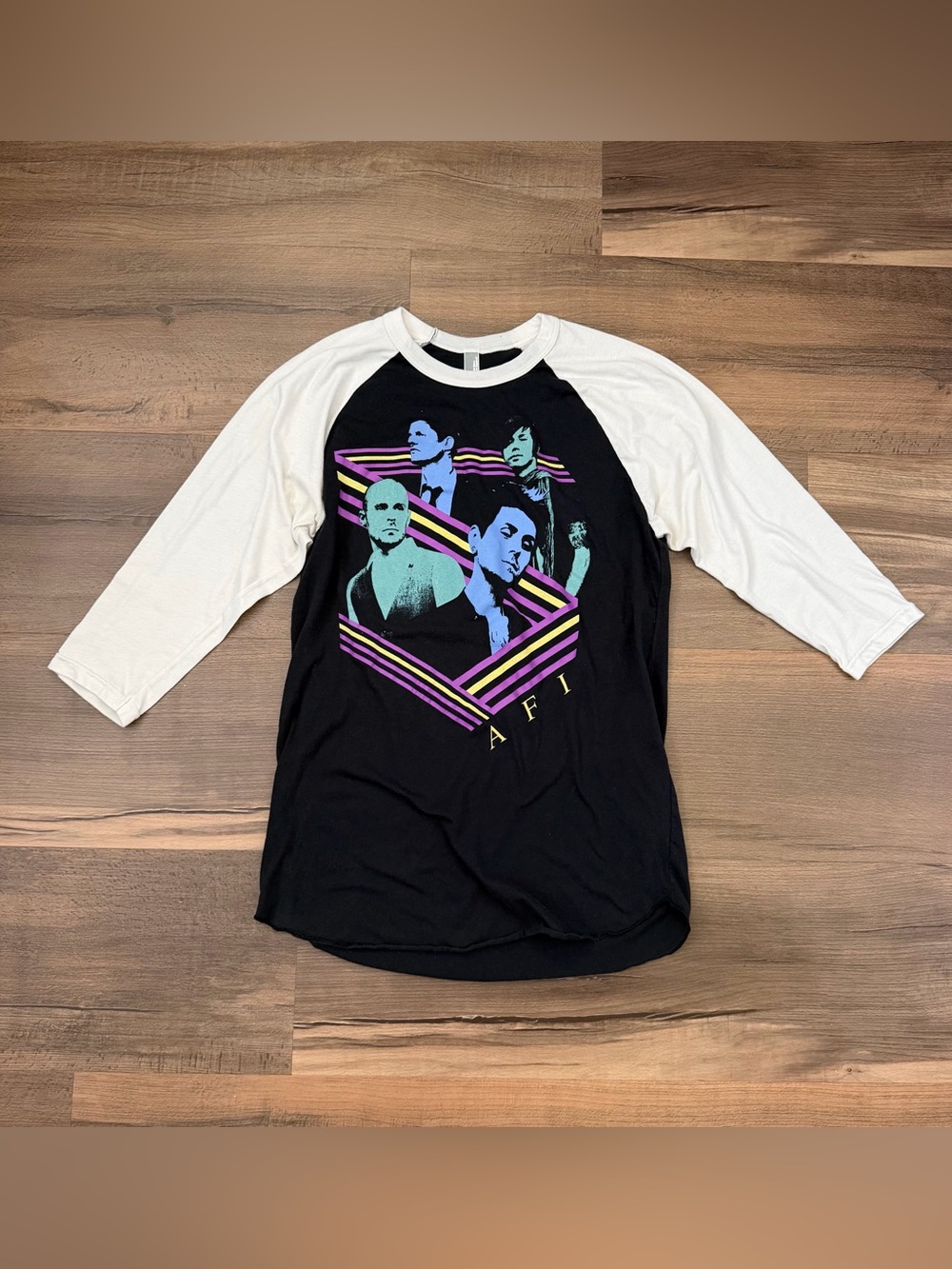 AFI '09 Crash Love Tour Baseball Graphic Band Tee - Size Medium